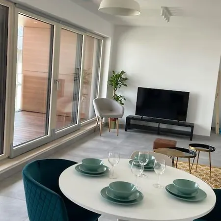 Apartment New And Large Flat In Center-terrace And Parking- 142-100 Luxembourg